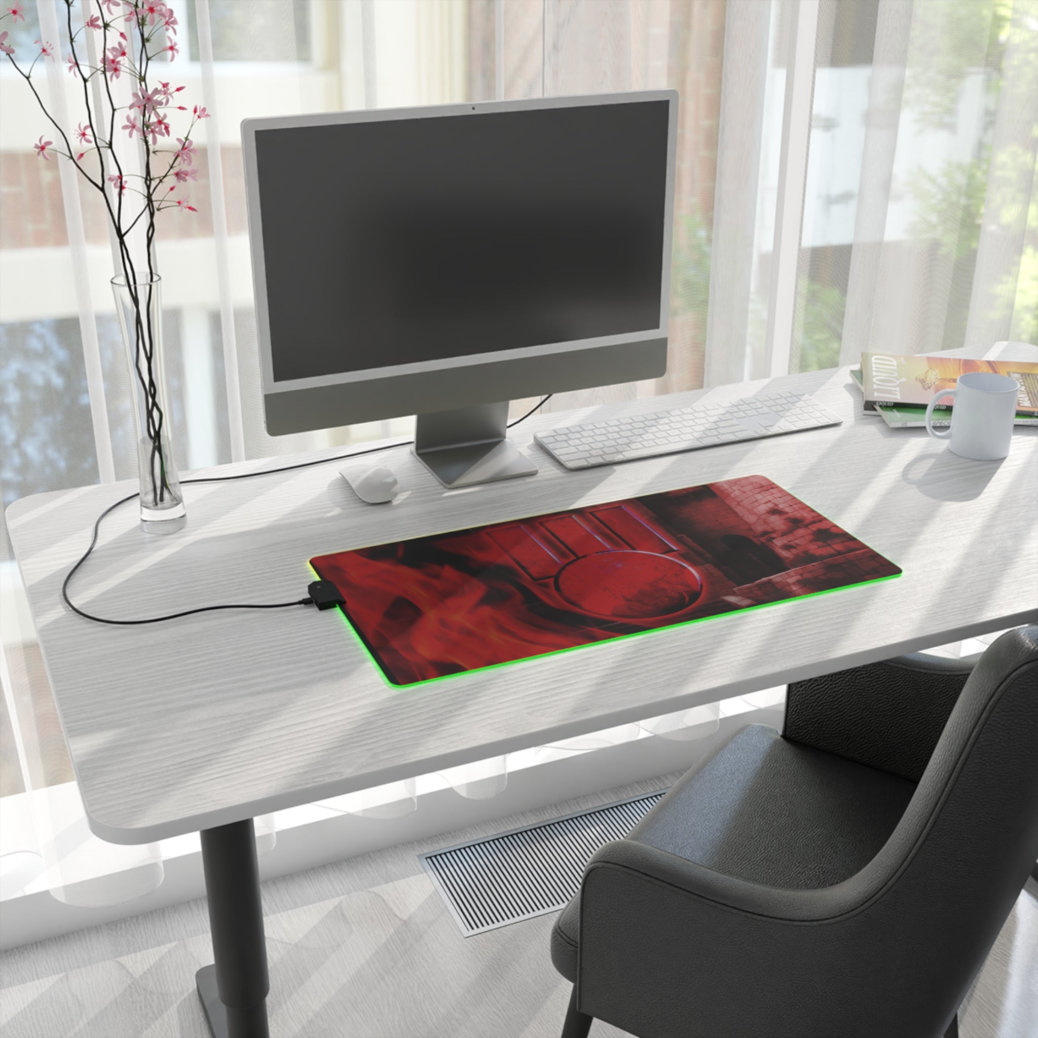 The Official Darkone's Empire LED Gaming Mouse Pad