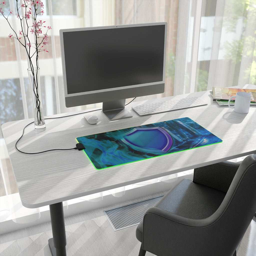 The Official Lua Shield LED Gaming Mouse Pad